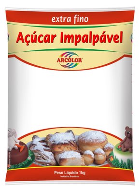 Açúcar Impalpável Arcolor 1kg