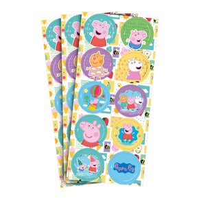 Adesivo decorativo – Peppa Pig  C/30 – Regina Festas