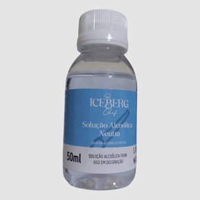 Álcool etílico Neutro 50ml – Iceberg
