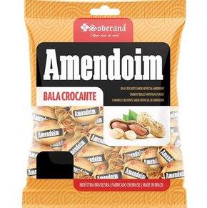 Bala 180g Amendoim Crocante - Soberana