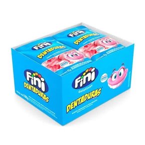 Bala de Gelatina Fini 12x15g Dentaduras