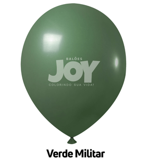 Balão de látex 5 polegadas Candy Verde - 50 unidades – Joy - Fescopan