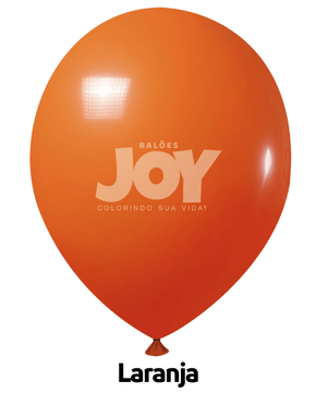 Balão de látex 14 polegadas Laranja - 12 unidades – Joy