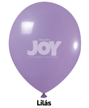 Balão de látex 14 polegadas Lilás - 12 unidades – Joy