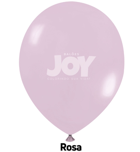 Balão de látex 5 polegadas Candy Rosa - 50 unidades – Joy