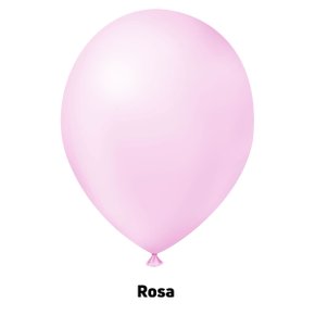Balão de látex 9 polegadas Candy Rosa - 25 unidades – Joy