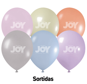 Balão de látex 9 polegadas Marsala - 50 unidades – Joy - Fescopan