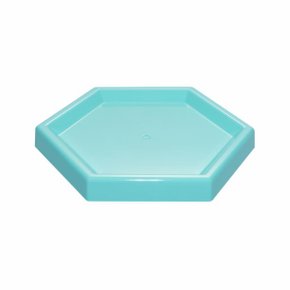 Bandeja Candy Sextavada Azul Ciano – Neoplas