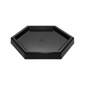 Bandeja Candy Sextavada Preta – Neoplas