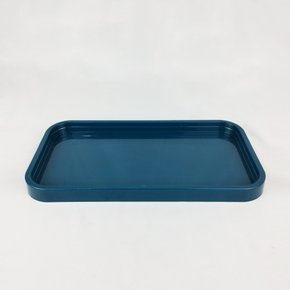 Bandeja Decorativa Retangular – Azul Petróleo - 30x16 – Tasil