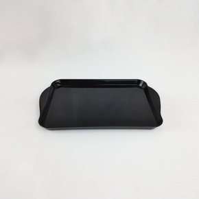 Bandeja Decorativa Retangular – Preto - 20x13 – Tasil