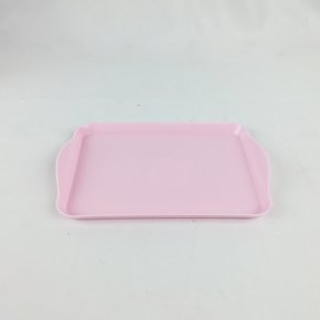 Bandeja Decorativa Retangular – Rosa Bebê - 20x13 – Tasil