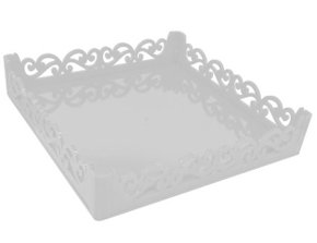 Bandeja Provençal 22,5x22,5 Transparente