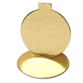 Base Laminada para doces Redondo 7,5cm Ouro – 25 unidade - Stalden Decor