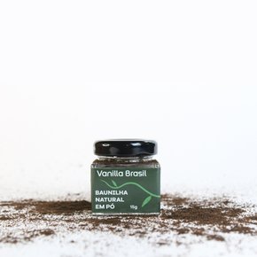 Baunilha em pó natural 15G - VANILLA BRASIL 