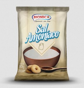 Bicarbonato de Amônio (Sal Amoníaco) 80g – Biomica  