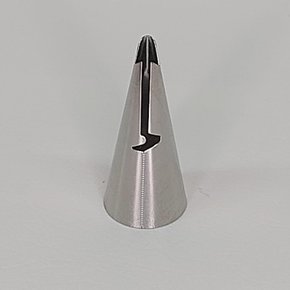 Bico de Confeitar Mago nº 040 Babado - Inox - Pequeno