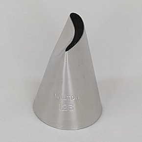 Bico de Confeitar Wilton nº 123 Pétala - Inox - Grande