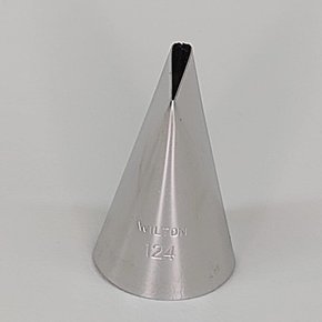 Bico de Confeitar Wilton nº 124 Pétala - Inox - Grande