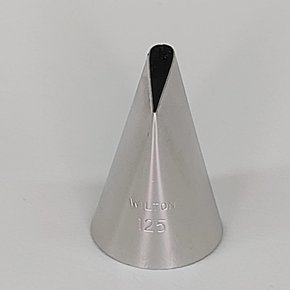 Bico de Confeitar Wilton nº 125 Pétala - Inox - Grande