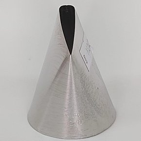 Bico de Confeitar Wilton nº 127D Pétala - Inox - Gigante