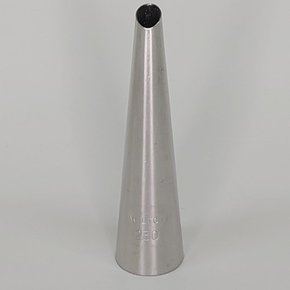 Bico de Confeitar Wilton nº 230 Perlê Para Rechear- Inox - Pequeno