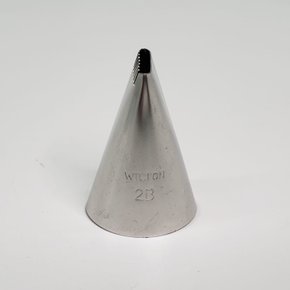 Bico de Confeitar Wilton nº 2B Serra Para Cesta - Inox - Grande