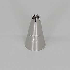 Bico de Confeitar Wilton nº 35 Pitanga Fechada - Inox - Pequeno