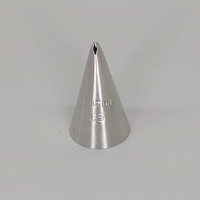 Bico de Confeitar Wilton nº 65 Folha - Inox - Pequeno