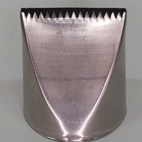 Bico de Confeitar Wilton nº 789 Serra Para Cesta - Inox - Gigante