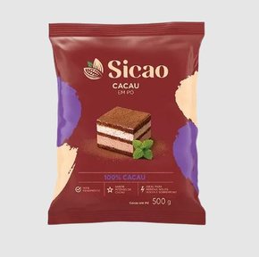 Cacau em Pó 100% Sicao 500g