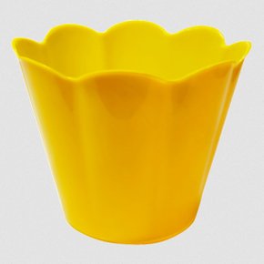 Cachepô Flor Amarelo - Massari