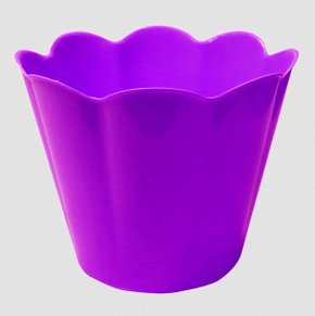 Cachepô Flor Roxo - Massari