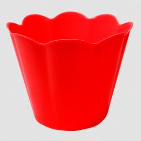 Cachepô Flor Vermelho - Massari