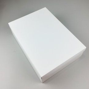 Caixa Branca Kraft para Sapato (G) – unidade – CTBOX