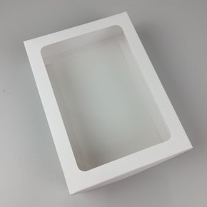 Caixa Branca para camisa com visor (P) – unidade – CTBOX