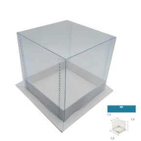 Caixa Mini bolo PP 7,5x7,5x7,5 – unidade – CAC
