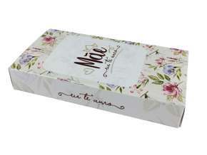 Caixa p/ Barra de chocolate – Mães Floral– Unidade