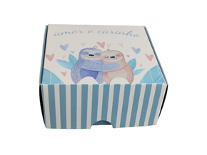 Caixa para 4 doces- Abraço