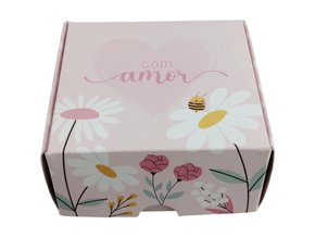 Caixa para 4 doces- Margarida