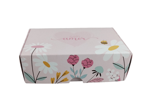 Caixa para 6 doces- Margarida