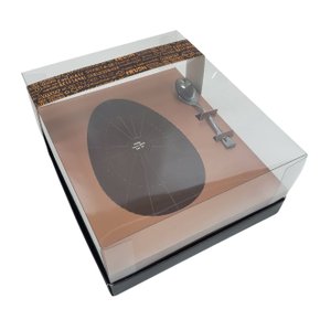 Caixa para Ovo de Colher Classic Bronze 350g – Ideia Embalagens.