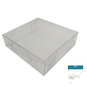 Caixa PVC M-02 quadrada 10X10X3 – unidade – CAC