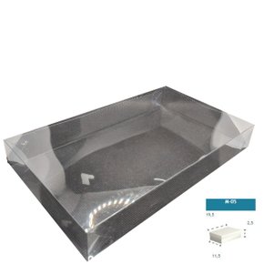 Caixa PVC M-05 retangular 19,5X11,5X2,5 – unidade – CAC