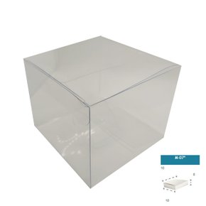 Caixa PVC M-07 quadrada 10X10X8 – unidade – CAC