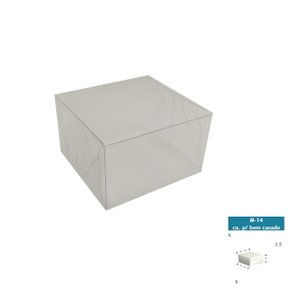 Caixa PVC M-14 quadrada 6X6X3,5 – unidade – CAC