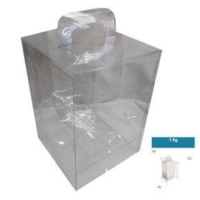 Caixa PVC para Ovo 1kg 16X16X23 – unidade – CAC