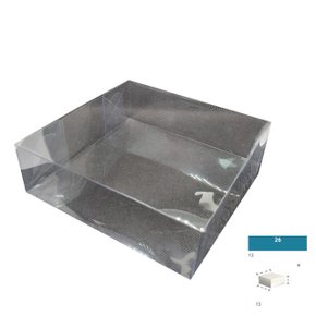 Caixa PVC Ref.26 quadrada 13X13X4 – unidade – CAC