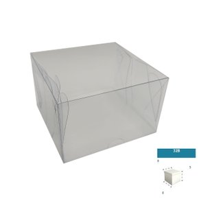 Caixa PVC Ref.32B quadrada 8X8X5 – unidade – CAC