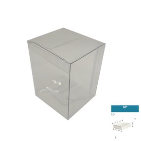 Caixa PVC Ref.60 retangular 5,5X5X7 – unidade – CAC